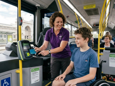 ASSIST WITH TRAVEL AND TRANSPORT IMAGE